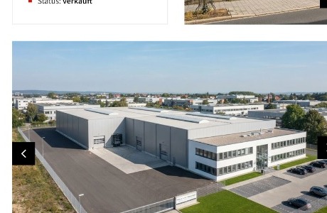 Produktionshalle mit Verwaltungstrakt in Chemnitz