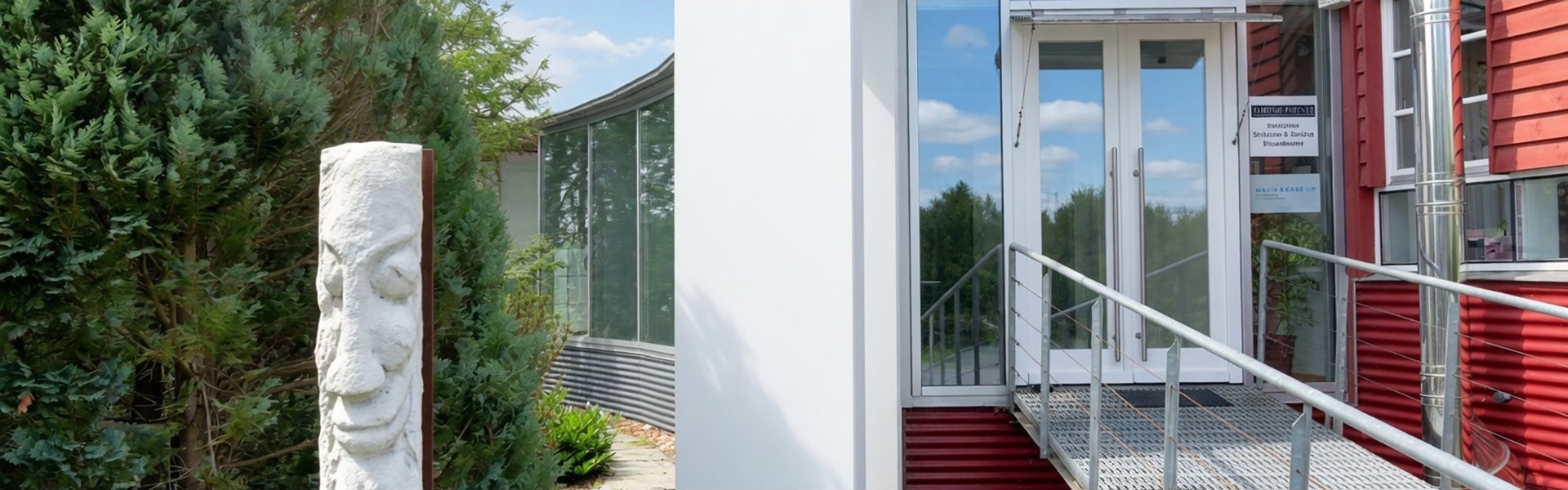 Eingangsbereich von Martin & Partner in Plauen
