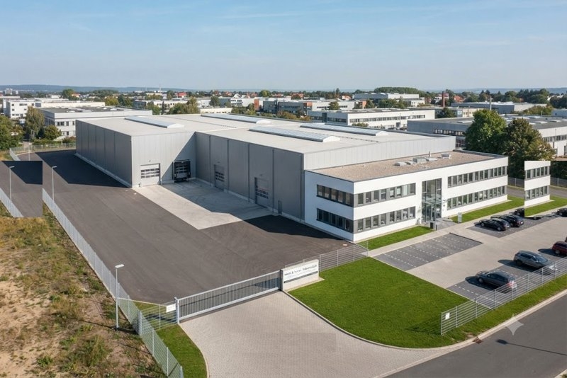 Produktionshalle in Chemnitz